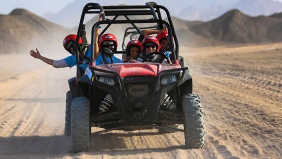 Buggy Tour Hurghada with Desert Ride and Red Sea View
