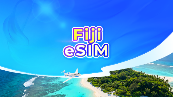 Фиджи 4G eSIM | Дневной пакет/пакет трафика | 24-часовой тариф | QR-код