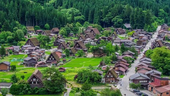 Sewaan peribadi sekitar Nagoya: Gujo Hachiman + Rumah Pangsa Takayama + Shirakawago [pengangkutan ke lokasi]