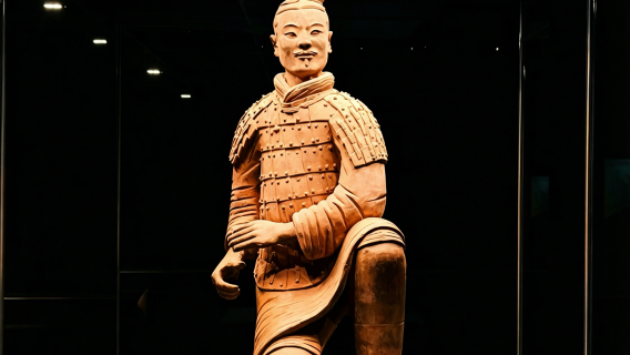 tour di un giorno al Mausoleo dell'Imperatore Qin Shi Huang (Museo dei guerrieri e dei cavalli di terracotta di Qin) e al Palazzo Huaqing con guida in cinese/inglese