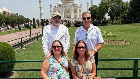 Sunrise Taj Mahal, Agra Fort Day Tour from Delhi by Car