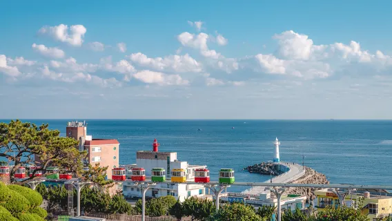 Max Out Busan: 9 Highlight Top Attractions One Day Tour (with Blueline Park Sky Capsule and Yatch Tour)