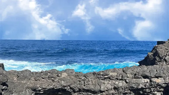 Mauritius Natural Bridge South Coast Tour + Natural Bridge 4WD + Blue Bay Glass Boat Snorkeling