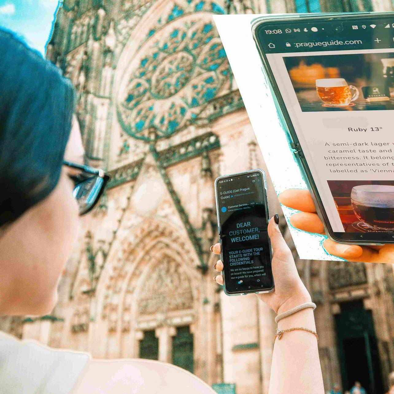 Praga: tour della birreria cittadina con audioguida + biglietto per l'esperienza Pilsner Urquell