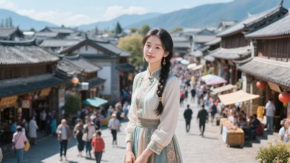 麗江古城旅拍【跟拍攝影親子照情侶閨蜜兒童跟拍家庭旅拍】