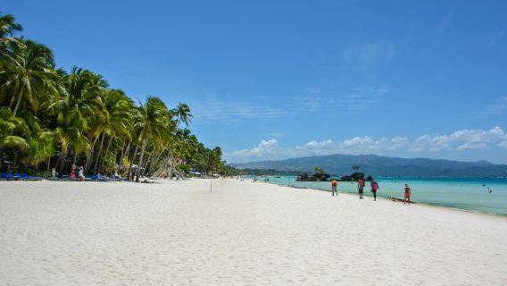Jadual Perjalanan Piagam Melayu + Pantai Putih Filipina boleh dilaraskan secara bebas / Pengambilan dari pintu ke pintu