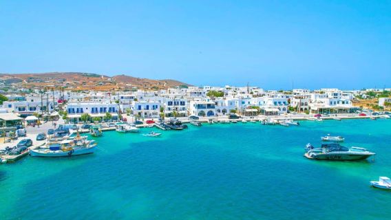 Desde Paros: Visita guiada a las islas de Paros y Antiparos