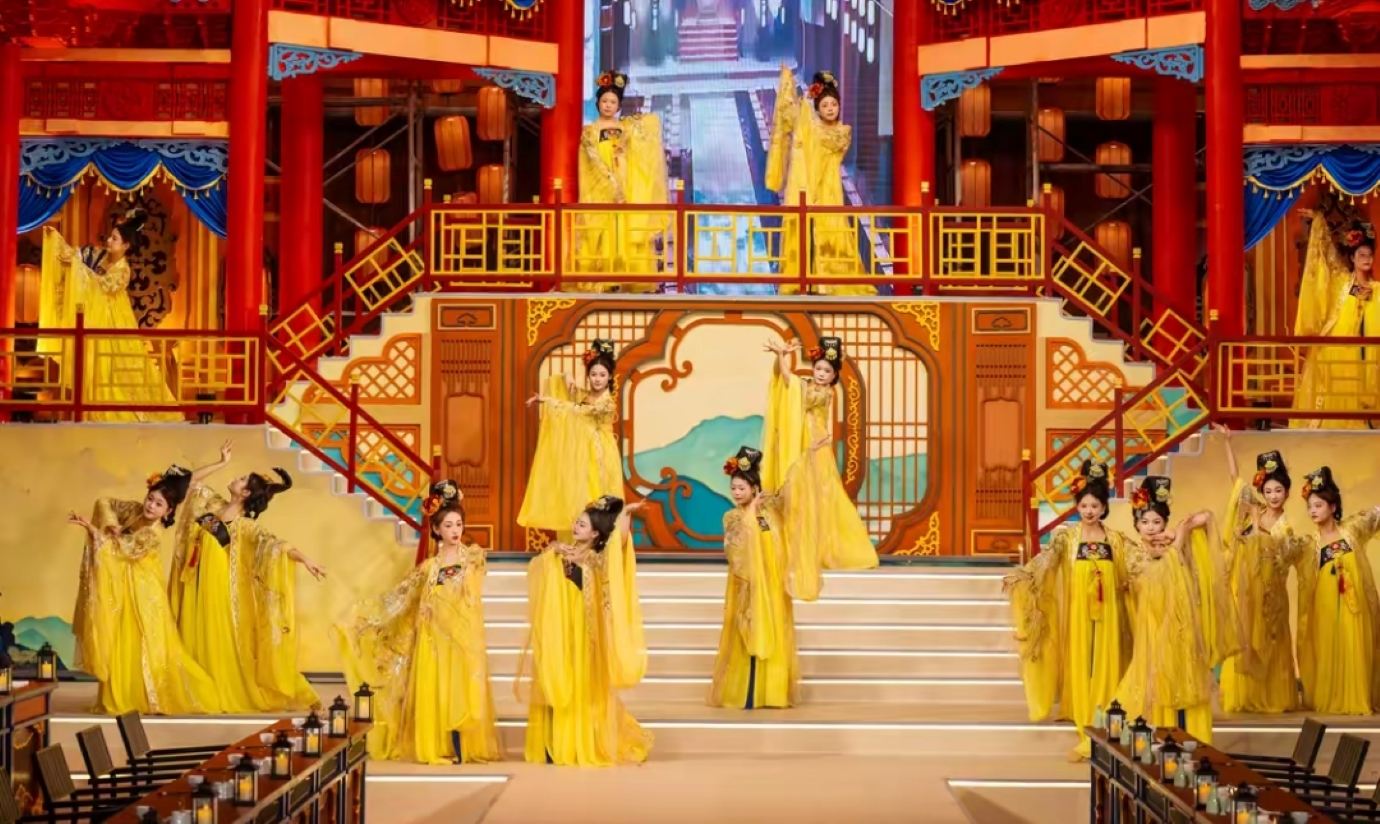 Banquet Song Imperial de Kaifeng • Experiencia inmersiva de un gran banquete de monarca imperial (experiencia inmersiva para viajar a través de mil años de disfrute imperial + interpretación de música y danza clásica del patrimonio cultural inmaterial + cultura histórica)