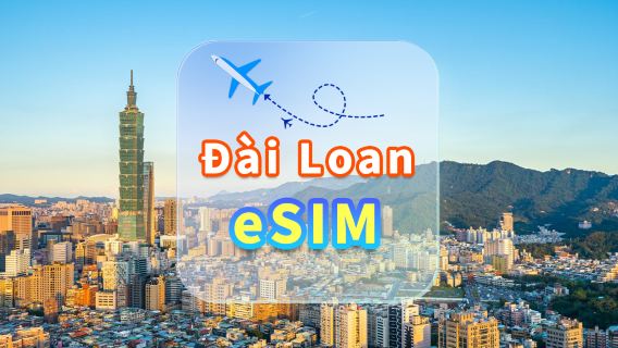 Đài Loan | eSIM 5G | Dữ liệu không giới hạn | Mạng tốc độ cao | Không cần tháo thẻ | Ngày tự nhiên | Mã QR