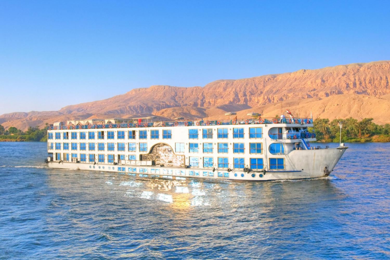 3 Night Nile Cruise from Aswan to Luxor with Private Guided Tours