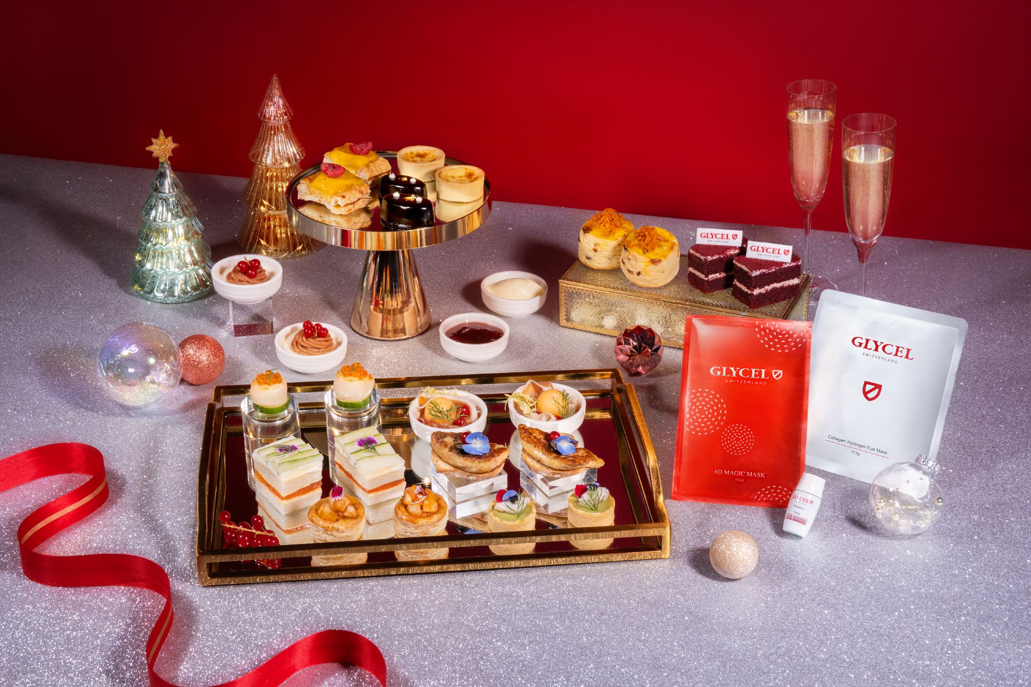 Hotel Six Nations | Botanic Pretti5 "Luminosità Radiosa" (Aragosta, Foie Gras, Caviale Nero) Tè Pomeridiano / GLYCEL "Diamante della Pelle" Tè Pomeridiano