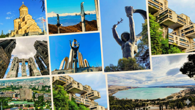 Tbilisi: Visit 7 Giant Monuments in One Day Private Architecture & History Tour