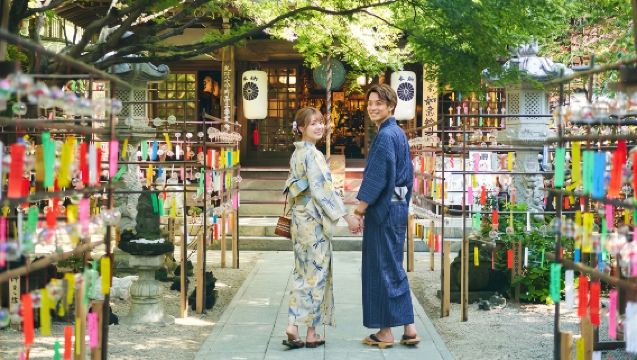 Excursión de un día a los manantiales termales del infierno de Beppu en Kyushu: Templo Nyoirinji + Yufuin + Infierno del Mar + Infierno de la Cocina