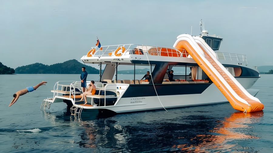 布吉島皮皮島+瑪雅灣+蛋島一日遊【包含上島費丨出海浮潛】