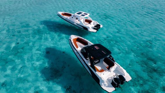 Paradise Island Hurghada snabbbåtsresa med stopp på ön