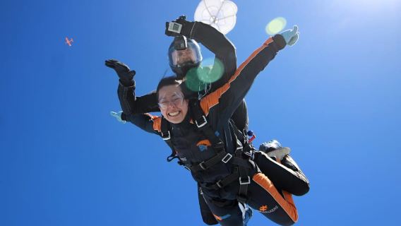 Tandem Skydiving Adventure in Prague