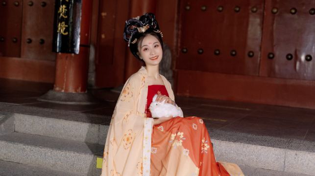 西安Trip Moments【大唐不夜城南歌精品款漢服任選，套餐內一價全包，無隱形消費】