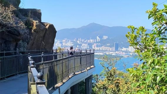 香港中環摩天輪+太平山頂【6小時包車+導遊，可自訂行程】