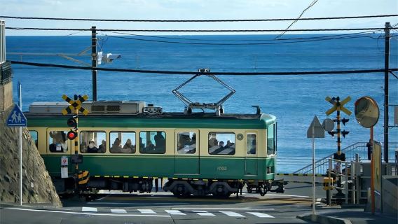 Tokyo: tour di un giorno a Kamakura ed Enoshima con prelievo e viaggio in treno