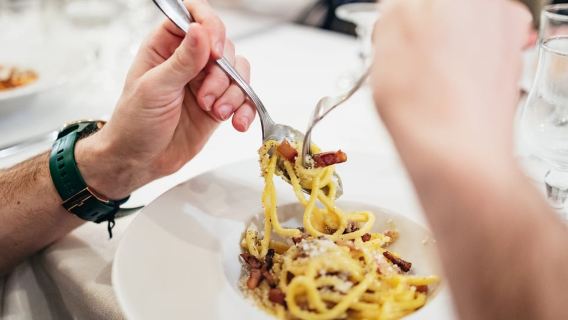 Rome : visite gastronomique avec nourriture et vin Barolo à volonté