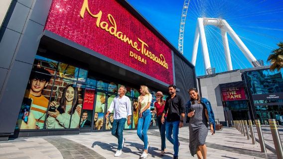 Tour por Madame Tussauds Dubái con traslados privados
