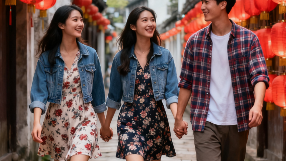 蘇州山塘街Trip Moments【跟拍攝影親子照情侶閨蜜兒童跟拍家庭Trip Moments】