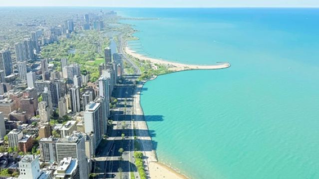 Chicago Muzium Seni Chicago + Millennium Park - Panggung Muzik Terbuka - Cloud Gate - Crown Fountain