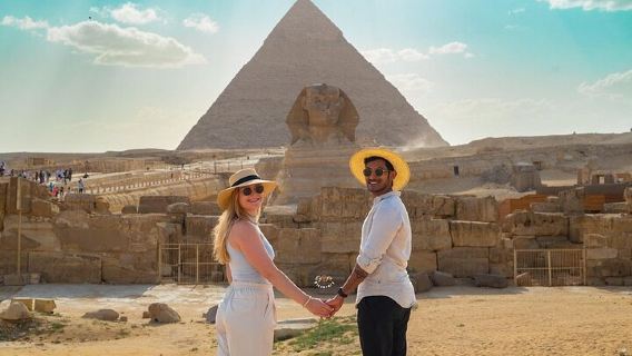 Piramides en Sfinx, Sakkara, Dahshur, ATV, KAMEEL, Lunch, Entree