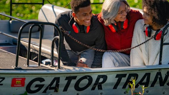 Kissimmee: 30-minütige Airboat-Tour durch die Boggy Creek Everglades