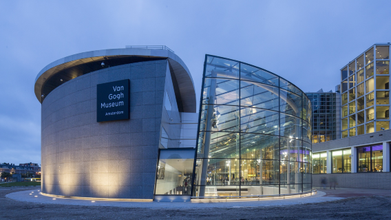 Van Gogh Museum + Museum Square + Olympic Stadium Amsterdam + Architecture Museum