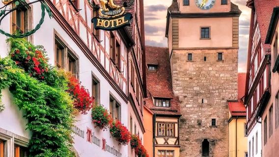 紐倫堡中文包車一日遊【紐倫堡城堡+打卡中世紀羅騰堡童話小鎮】