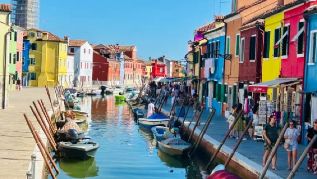 義大利威尼斯：布拉諾島-聖馬可廣場區-里亞託橋包車遊