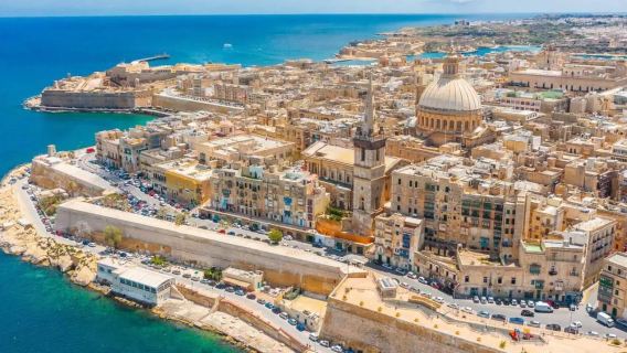 Lawatan klasik selatan Malta | Valletta + Tiga Bandar Sister + Marsaxlokk + Gua Biru - tiket tidak termasuk
