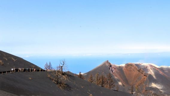 Tajogaite Volcano, the essential route: 5 km short version