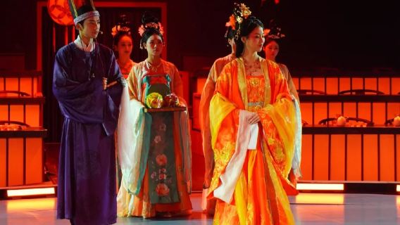 Dali imperial banquet feast experience (live palace dining show + optional ancient costume change)