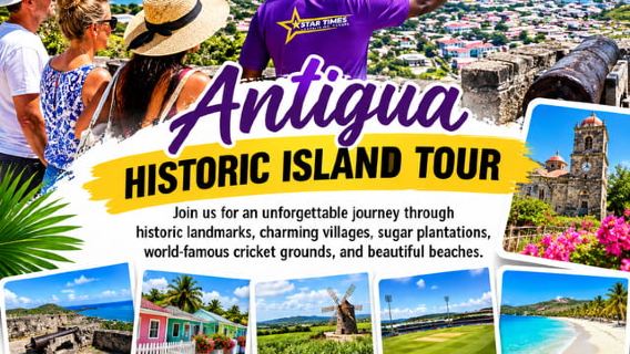 St. John's, Antigua Historic Island Tour