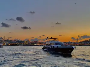 2.5-Hour Bosphorus Sunset Sightseeing Cruise by Luxury Yacht