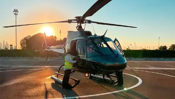 阿聯酋杜拜直升機觀光【HeliDubai直升機觀光/全景鳥瞰杜拜/地標打卡/棕櫚島/哈利法塔/帆船飯店】