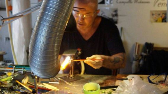 Венеция: Частные уроки стеклодувного дела