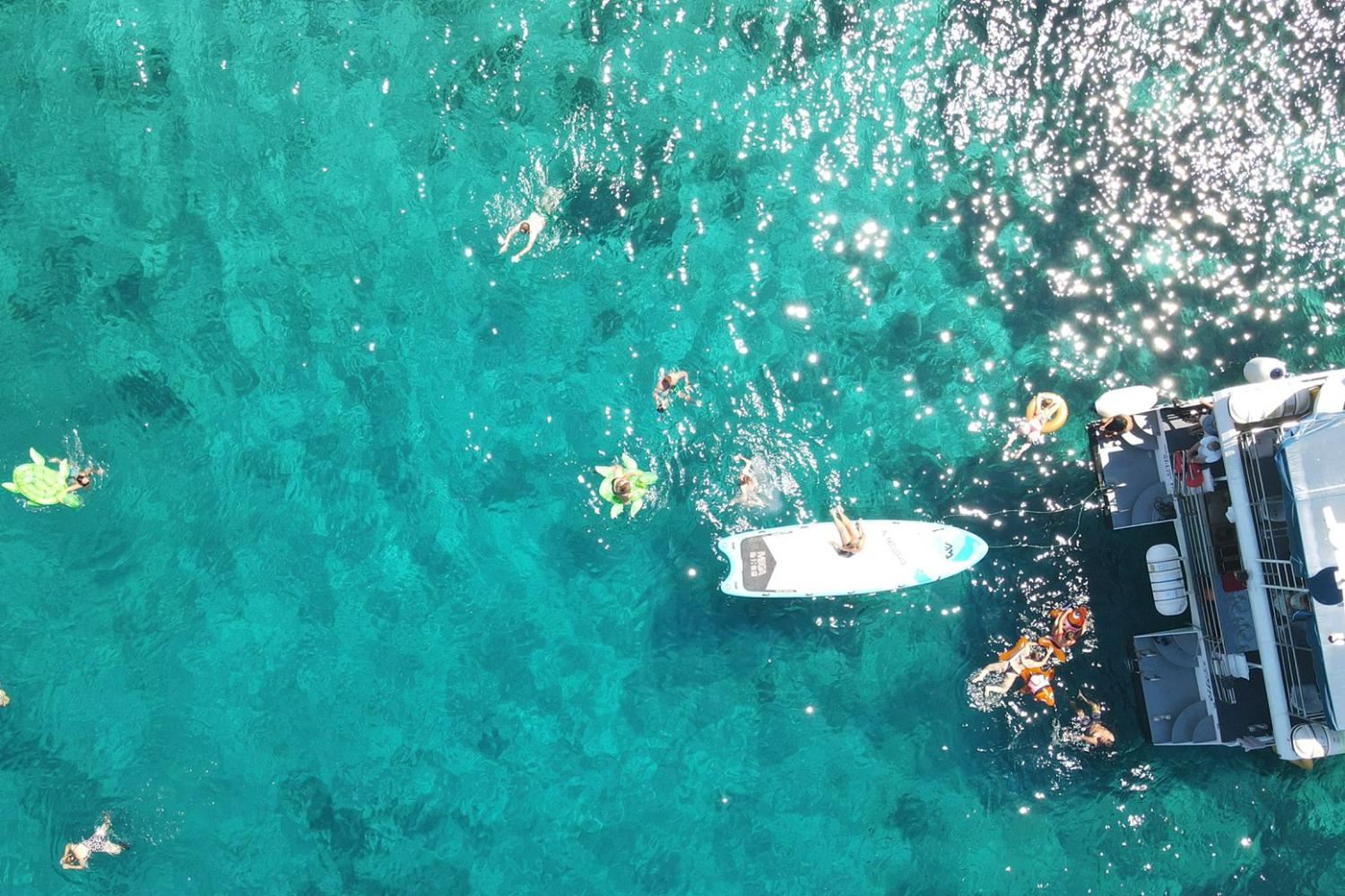 Tagesausflug in der Adria: Hvar + Pakleni-Inseln + Brač