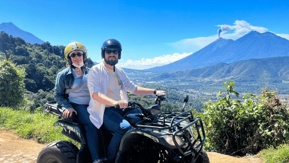 Antigua: Recorrido en ATV por la montaña con entrada a Hobbitenango