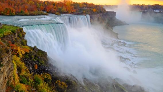 Niagara Falls 1 Hari Express dari NYC-Sisi AS dan Kanada