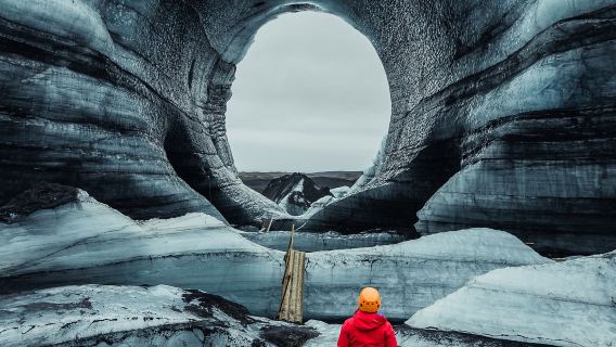 tour di un giorno alle cascate di Vik e della costa meridionale in Islanda|Avventura facoltativa nella grotta di ghiaccio di Katla o spettacolo di lava di Vík