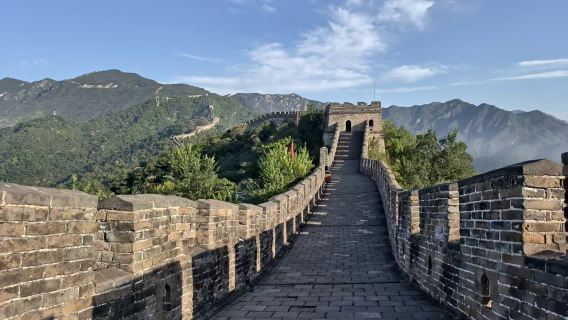 Excursión privada a la Gran Muralla de Mutianyu y la Casa del Panda con conductor angloparlante