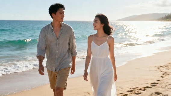 三亞蜈蚣支洲島旅拍【跟拍攝影親子照情侶閨蜜兒童跟拍家庭旅拍】