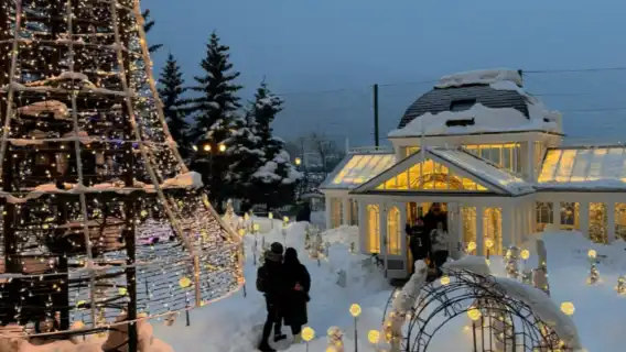 日本北海道小樽天狗山一日遊·9人小團接送/巴士團白色戀人公園