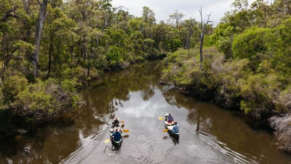 Margaret River: ทัวร์เรือแคนูและรถขับเคลื่อนสี่ล้อพร้อมอาหารกลางวันและไวน์