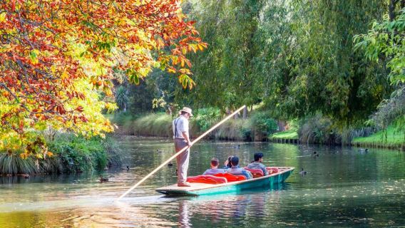 紐西蘭·基督城酒莊+雅芳河泛舟+空中纜車+國際南極中心一日遊