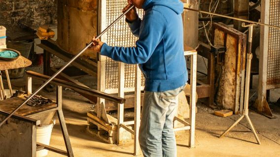 Murano: Glass Blowing Demo + Transfer