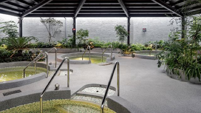 Voucher SPA Quanjing + Sarapan/Makan Siang Jiaoxi Guanxiang Hot Spring Resort (Hari Libur +NT$100)